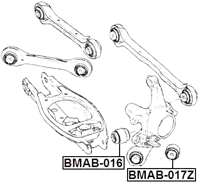 BMAB-016 - REAR KNUCKLE BUSHING