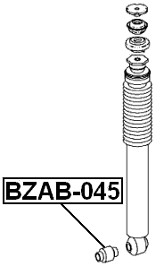 BZAB-045 - BUSHING, REAR SHOCK ABSORBER