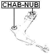 CHAB-NUB - FRONT ARM BUSHING