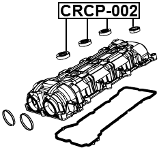 CRCP-002 - SEAL RING, SPARK PLUG TUBE