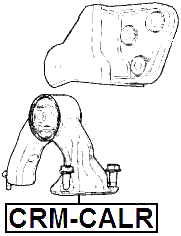 CRM-CALR - REAR ENGINE MOUNT