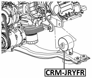 CRM-JRYFR - FRONT ENGINE MOUNT