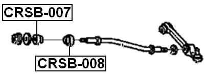 CRSB-008 - FRONT STRUT ROD CUSHION