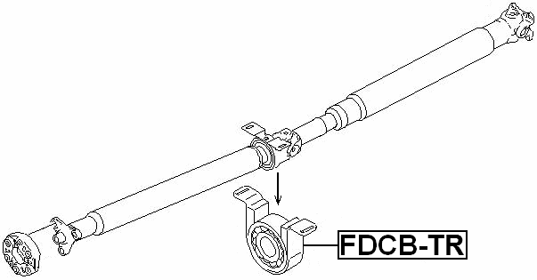 FDCB-TR - DRIVE SHAFT BEARING