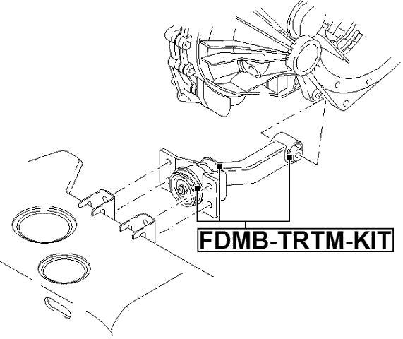 FDMB-TRTM-KIT - ENGINE MOUNT BUSHING KIT