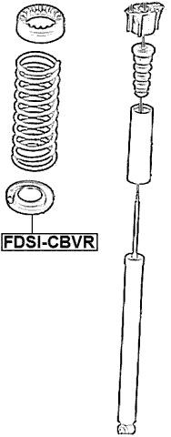 FDSI-CBVR - REAR SPRING LOWER SEAT