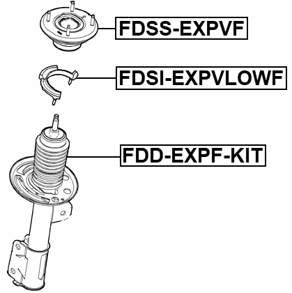 FDSI-EXPVLOWF - SPRING LOWER SEAT
