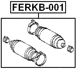 FERKB-001 - STEERING GEAR BOOT
