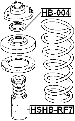 HB-004 - FRONT SHOCK ABSORBER BEARING