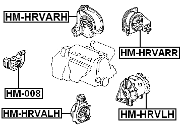 HM-HRVLH - LEFT ENGINE MOUNT AT