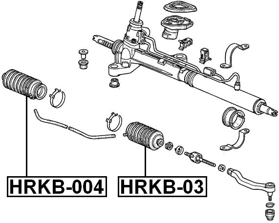 HRKB-03 - STEERING GEAR BOOT