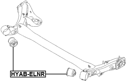 HYAB-ELNR - REAR CROSSMEMBER BUSHING