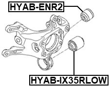 HYAB-IX35RLOW - REAR KNUCKLE LOWER BUSHING