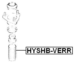 HYSHB-VERR - REAR SHOCK ABSORBER BOOT