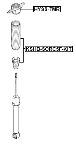 HYSS-TMR - REAR SHOCK ABSORBER MOUNTING