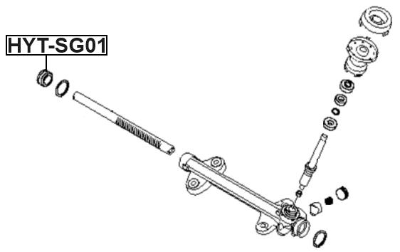 HYT-SG01 - STEERING RACK BUSHING