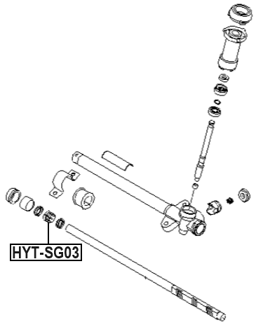 HYT-SG03 - STEERING RACK BUSHING