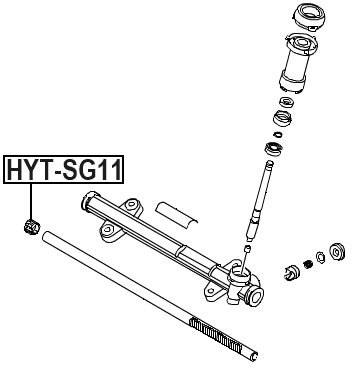HYT-SG11 - STEERING RACK BUSHING