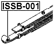 ISSB-001 - REAR SPRING BUSHING