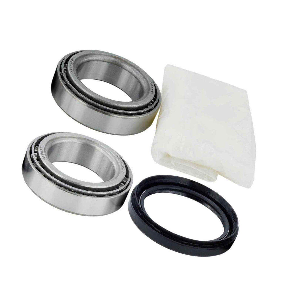 KIT-L200 - FRONT WHEEL BEARING REPAIR KIT 45.2X73.4X19.5 Bearings, Roller Bearings