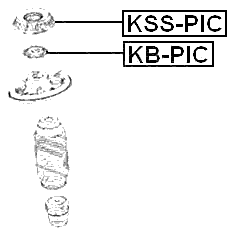 KSS-PIC - FRONT SHOCK ABSORBER MOUNTING