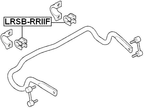 LRSB-RRIIF - FRONT STABILIZER BAR BUSH