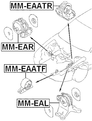 MM-EAATF - FRONT ENGINE MOUNT AT