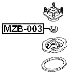 MZB-003 - FRONT SHOCK ABSORBER BEARING