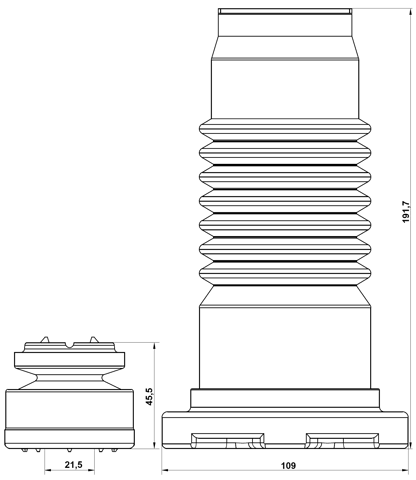 MZSHB-GHF-KIT - BOOT WITH JOUNCE BUMPER FRONT SHOCK ABSORBER KIT
