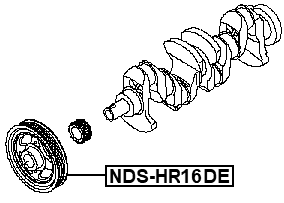 NDS-HR16DE - CRANKSHAFT PULLEY HR16DE