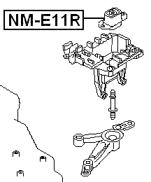 NM-E11R - REAR ENGINE MOUNT