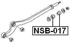 NSB-017 - TENSION ROD BUSH