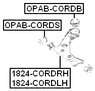 OPAB-CORDB - REAR BUSHING, FRONT CONTROL ARM