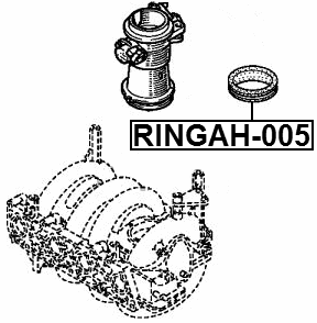 RINGAH-005 - INTAKE MANIFOLD GASKET