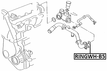 RINGWH-B5 - COOLING SYSTEM O-RING
