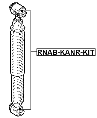 RNAB-KANR-KIT - BUSHING KIT, REAR SHOCK ABSORBER