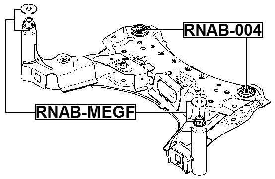 RNAB-MEGF - SUBFRAME BUSHING