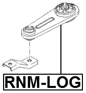 RNM-LOG - REAR ENGINE MOUNT