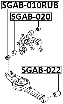 SGAB-022 - REAR ARM BUSHING