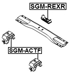 SGM-REXR - REAR ENGINE MOUNT