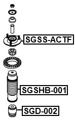 SGSS-ACTF - FRONT SHOCK ABSORBER MOUNTING