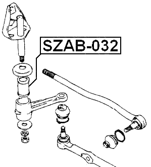 SZAB-032 - IDLER ARM BUSHING