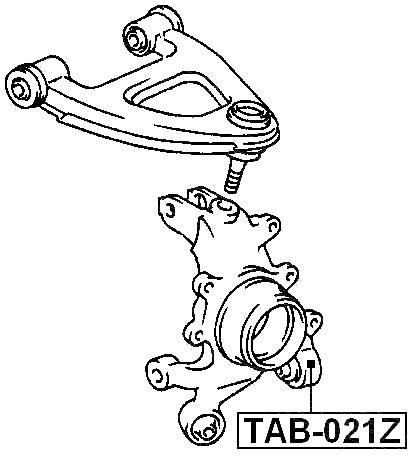 TAB-021Z - REAR KNUCKLE FLOATING BUSHING