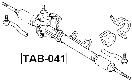 TAB-041 - STEERING RACK BUSHING