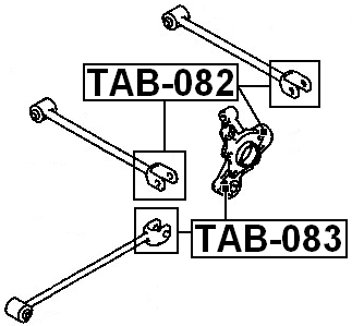 TAB-082 - REAR KNUCKLE BUSHING
