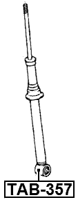 TAB-357 - BUSHING, REAR SHOCK ABSORBER