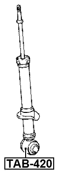 TAB-420 - BUSHING, REAR SHOCK ABSORBER