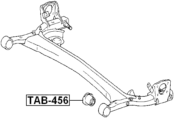 TAB-456 - REAR CROSSMEMBER BUSHING