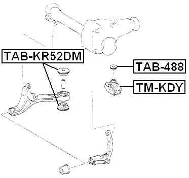 TAB-488 - FRONT DIFFERENTIAL MOUNT
