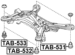 TAB-533 - SUBFRAME BUSHING